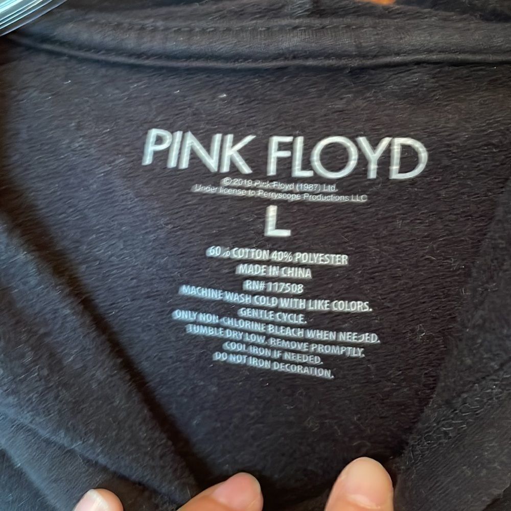 Pink Floyd The Dark Side of the Moon cropped sweatshirt. - Picture 4 of 6